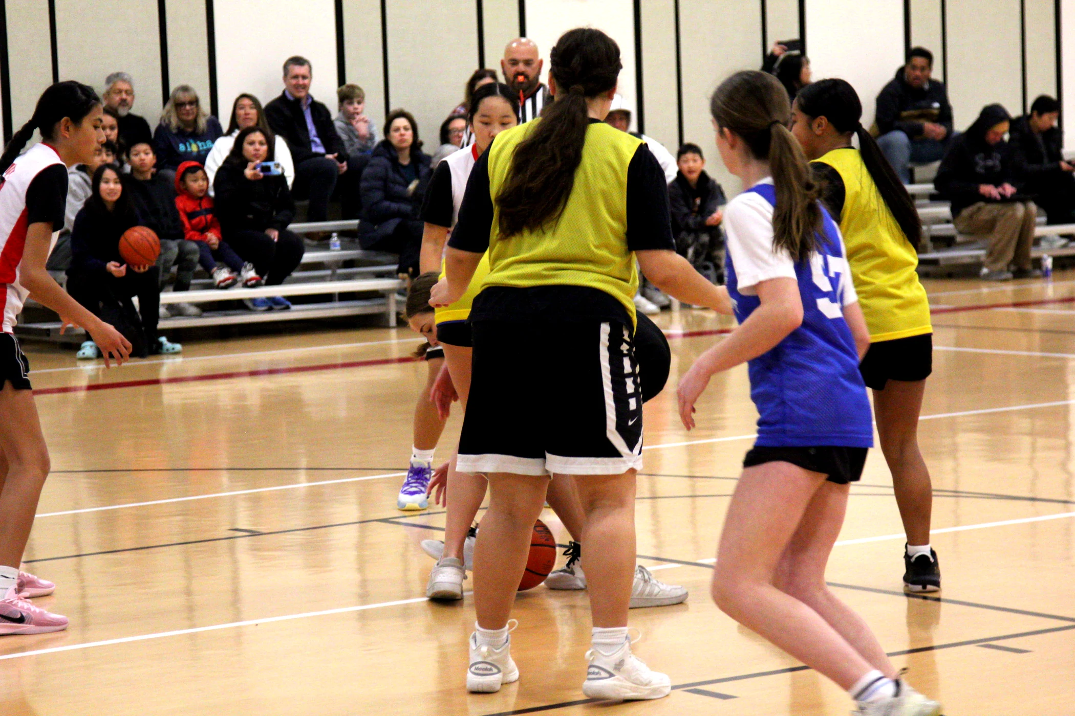 Girls basketball game